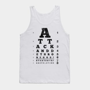 Attack and Dethrone God (Variant) Tank Top